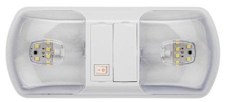 AP Products Starlights Brilliant Dual LED Dome Ceiling Light